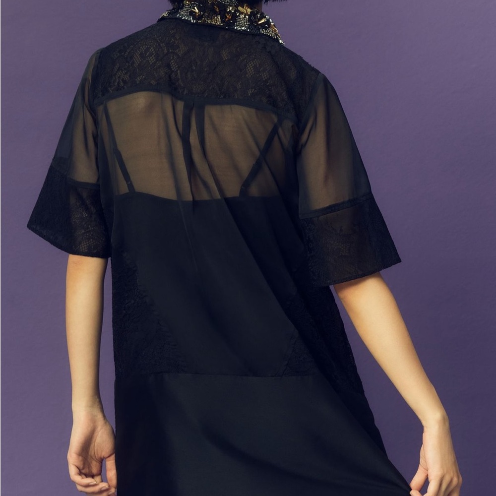 Maeve Black Mini Dress - Picture 3 of 5